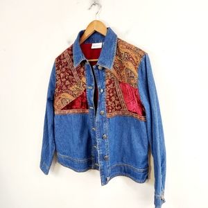 Vintage 90s Tapestry denim jacket